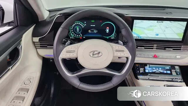 Hyundai The New Grandeur IG Hybrid 2022 Белый из Кореи, фото 4