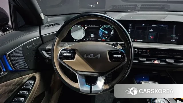 Kia K8 Hybrid 2021 Черный из Кореи, фото 4