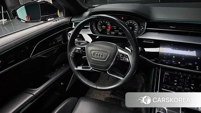 Audi A8 (D5) 2021 Черный из Кореи, фото 4