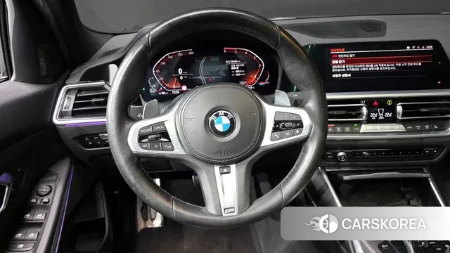 BMW 3 Series (G20) 2019 Синий из Кореи, фото 4