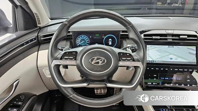 Hyundai Tucson Hybrid (NX4) 2022 Белый из Кореи, фото 4