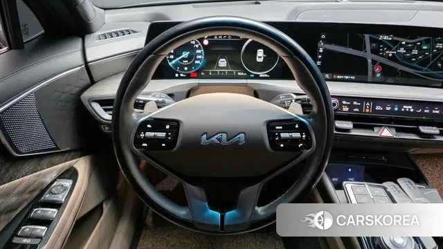 Kia K8 Hybrid 2022 Синий из Кореи, фото 4