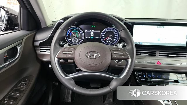 Hyundai The New Grandeur IG Hybrid 2022 Черный из Кореи, фото 4