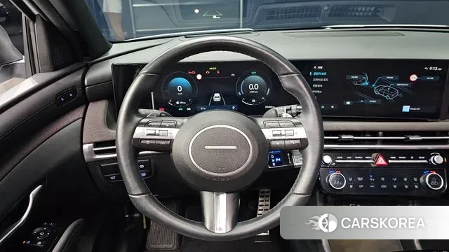 Hyundai The New Tucson Hybrid (NX4) 2024 Белый из Кореи, фото 4