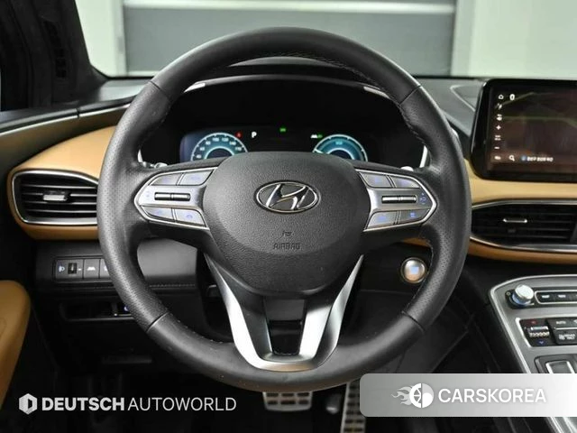 Hyundai The New Santa Fe 2023 Черный из Кореи, фото 4