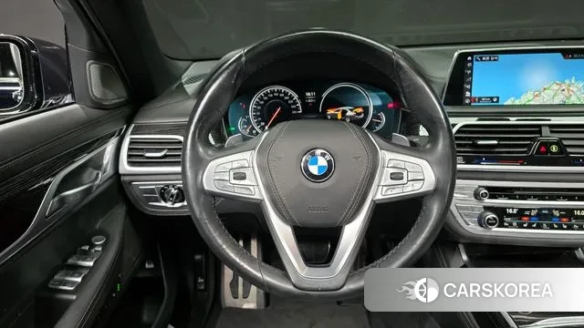 BMW 7 Series (G11) 2018 Черный из Кореи, фото 4