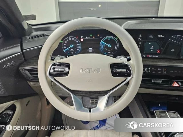 Kia K8 Hybrid 2021 Синий из Кореи, фото 4