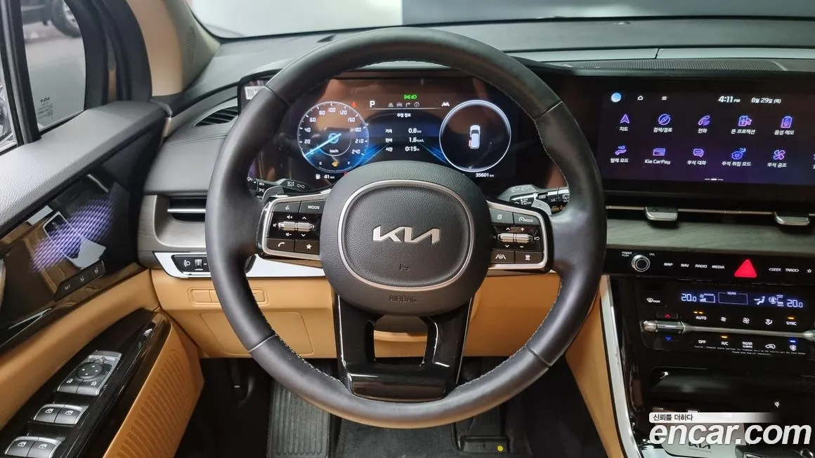 Kia Carnival 4th generation 2022 Серый из Кореи, фото 4