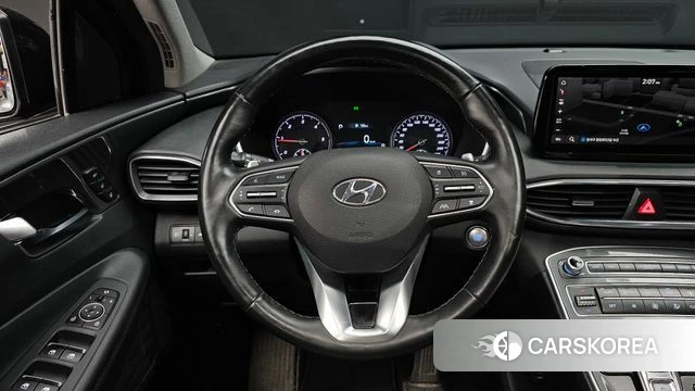 Hyundai The New Santa Fe 2021 Черный из Кореи, фото 4