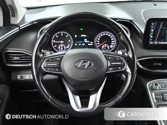 Hyundai The New Santa Fe 2021 Белый из Кореи, фото 4