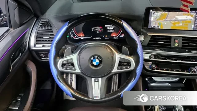 BMW X4 (G02) 2021 Синий из Кореи, фото 4