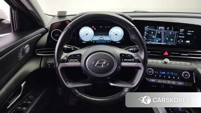 Hyundai Avante Hybrid (CN7) 2021 Серый из Кореи, фото 4