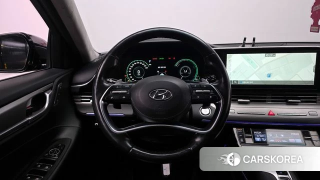 Hyundai The New Grandeur IG Hybrid 2020 Черный из Кореи, фото 4