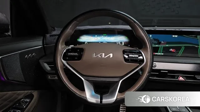 Kia K8 Hybrid 2022 Серый из Кореи, фото 4