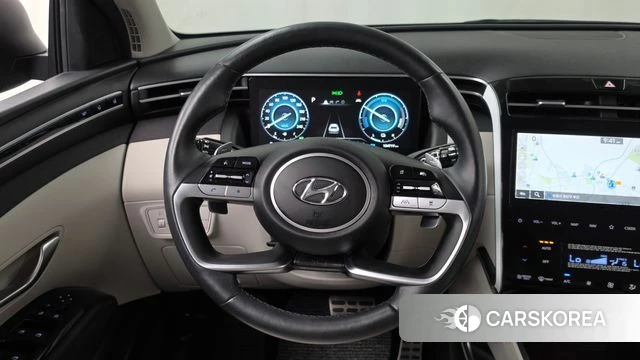 Hyundai Tucson Hybrid (NX4) 2021 Серый из Кореи, фото 4