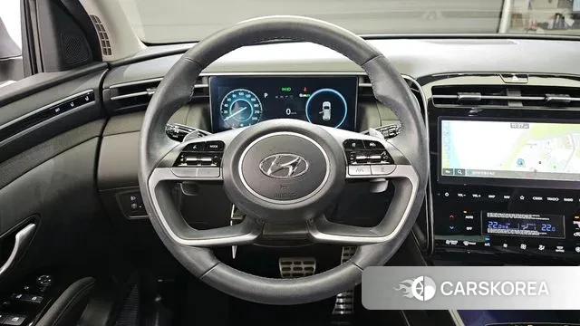 Hyundai Tucson Hybrid (NX4) 2023 Белый из Кореи, фото 4