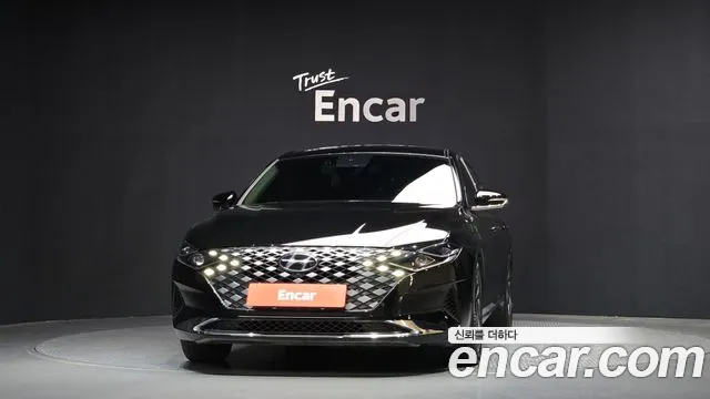 Hyundai The New Grandeur IG Hybrid 2021 Черный из Кореи, фото 4