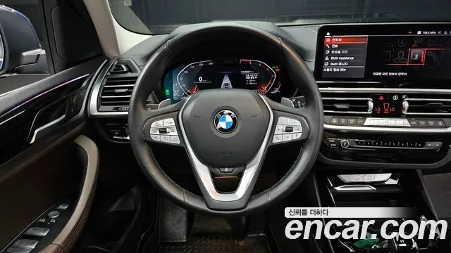 BMW X3 (G01) 2022 Синий из Кореи, фото 4