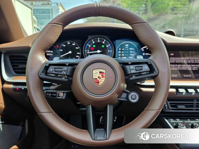 Porsche 911(992) 2023 Серебристо-серый из Кореи, фото 4