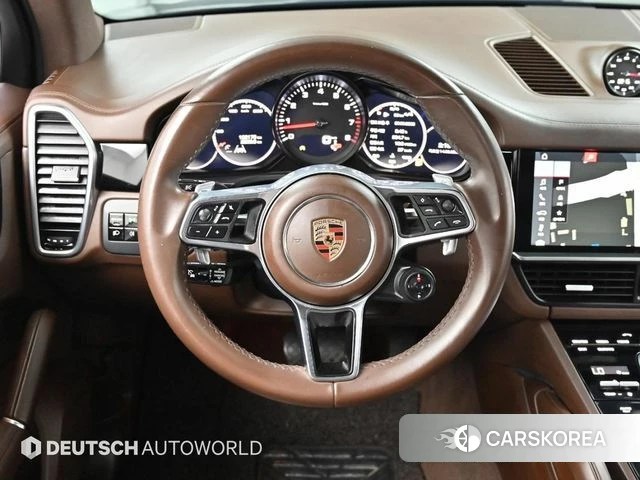 Porsche Cayenne (PO536) 2019 Черный из Кореи, фото 4