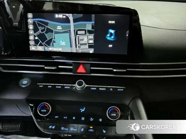 Hyundai Avante (CN7) 2021 Черный из Кореи, фото 4