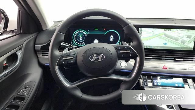 Hyundai The New Grandeur IG Hybrid 2022 Белый из Кореи, фото 4