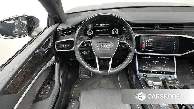Audi A7 (4K) 2021 Черный из Кореи, фото 4