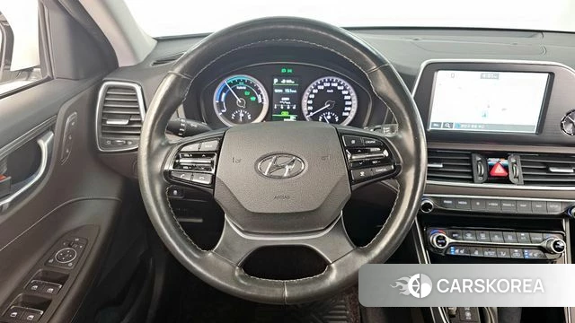 Hyundai Grandeur IG Hybrid 2018 Белый из Кореи, фото 4