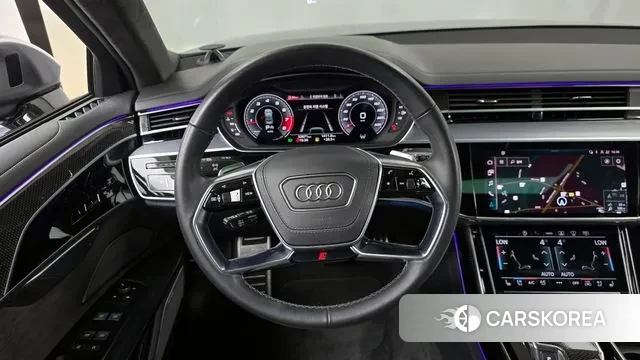 Audi S8 (D5) 2021 Черный из Кореи, фото 4