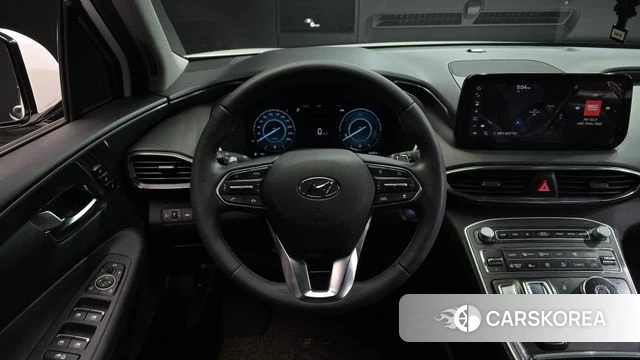 Hyundai The New Santa Fe 2023 Белый из Кореи, фото 4