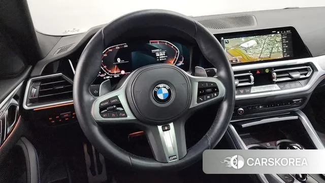 BMW 4 Series (G22) 2022 Черный из Кореи, фото 4