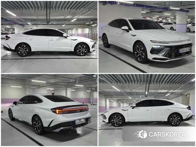 Hyundai Sonata D Edge (DN8) 2024 Белый из Кореи, фото 4