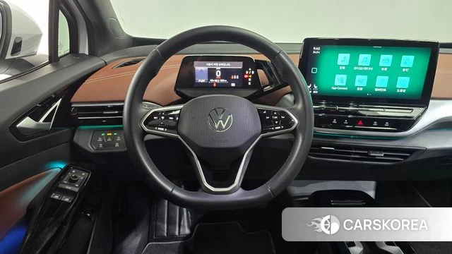 Volkswagen ID.4 2023 Белый из Кореи, фото 4