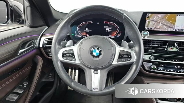 BMW 5 Series (G30) 2019 Белый из Кореи, фото 4
