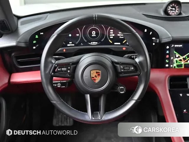 Porsche Taycan 2021 Белый из Кореи, фото 4