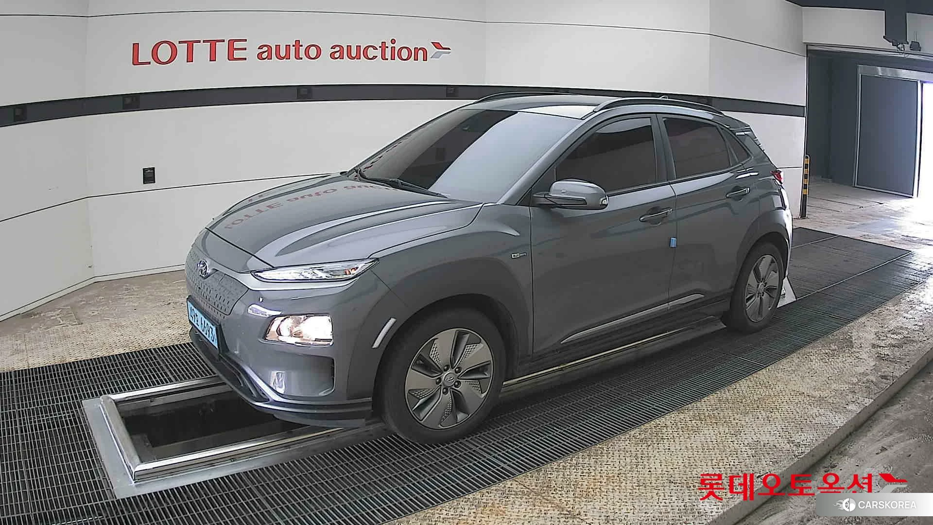 Hyundai KONA Electric 2020 Galactic Gray из Кореи, фото 4