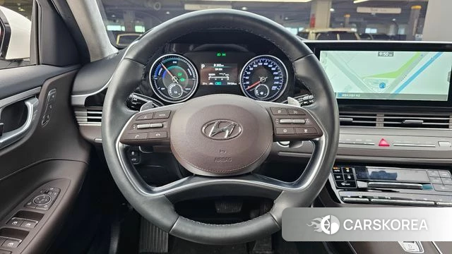 Hyundai The New Grandeur IG Hybrid 2020 Белый из Кореи, фото 4