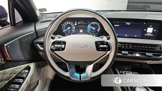 Kia K8 Hybrid 2022 Синий из Кореи, фото 4