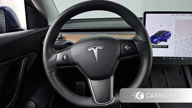 Tesla Model Y 2021 Синий из Кореи, фото 4