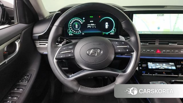 Hyundai The New Grandeur IG Hybrid 2022 Черный из Кореи, фото 4
