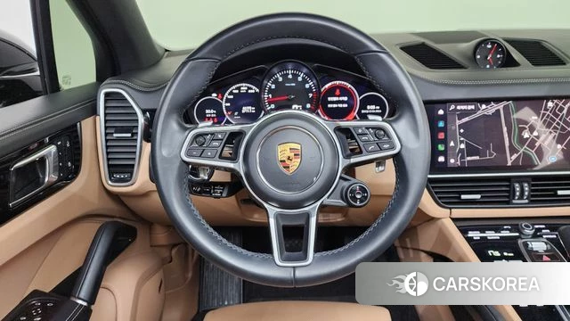 Porsche Cayenne (PO536) 2022 Черный из Кореи, фото 4