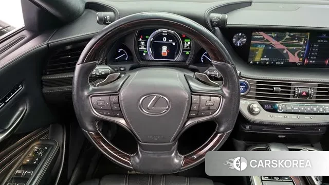 Lexus LS500h 5th generation 2018 Черный из Кореи, фото 4