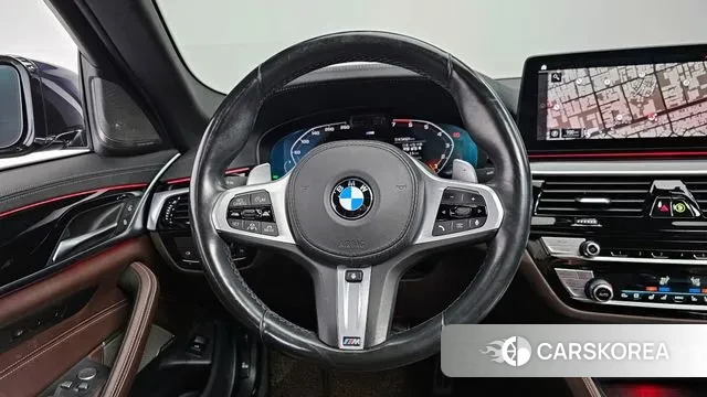 BMW 5 Series (G30) 2021 Синий из Кореи, фото 4