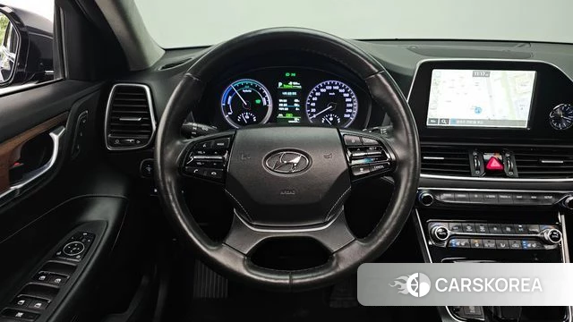 Hyundai Grandeur IG Hybrid 2018 Синий из Кореи, фото 4