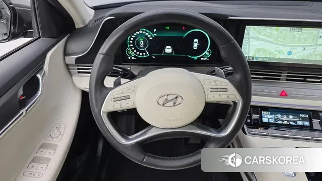 Hyundai The New Grandeur IG Hybrid 2021 Серый из Кореи, фото 4