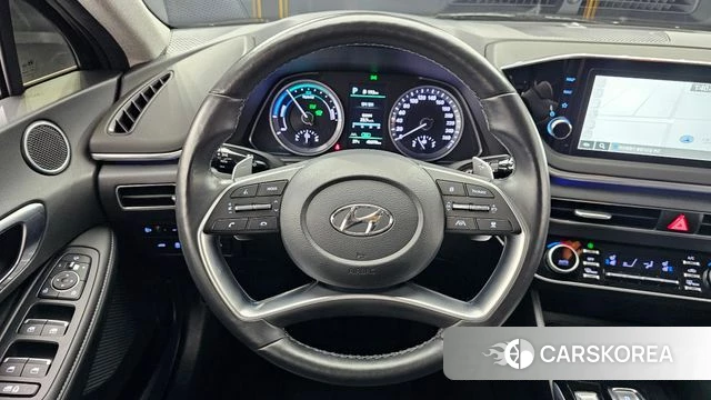 Hyundai Sonata Hybrid (DN8) 2023 Черный из Кореи, фото 4