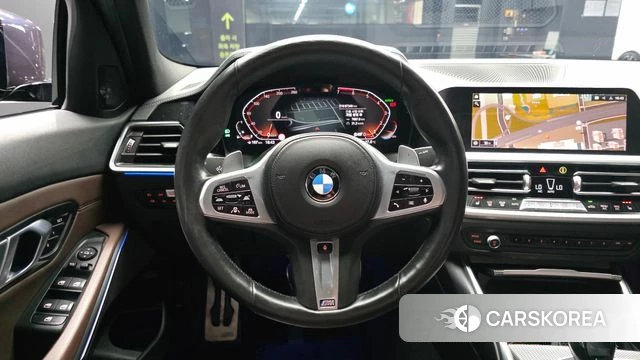BMW 3 Series (G20) 2020 Синий из Кореи, фото 4