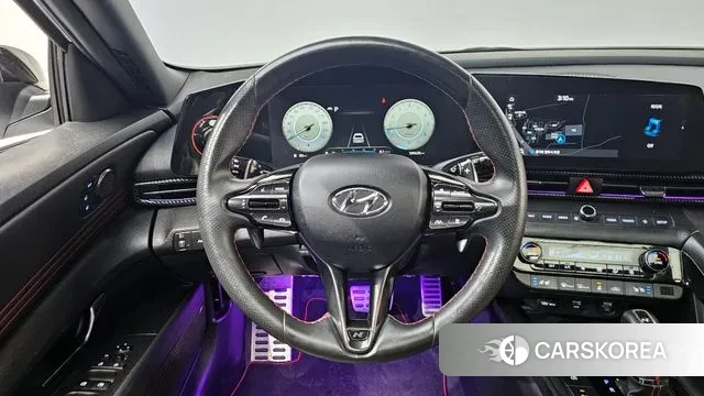 Hyundai Avante (CN7) 2021 Белый из Кореи, фото 4