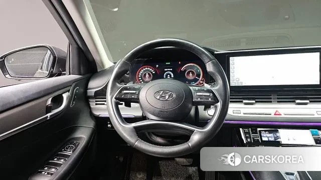 Hyundai The New Grandeur IG Hybrid 2021 Серый из Кореи, фото 4