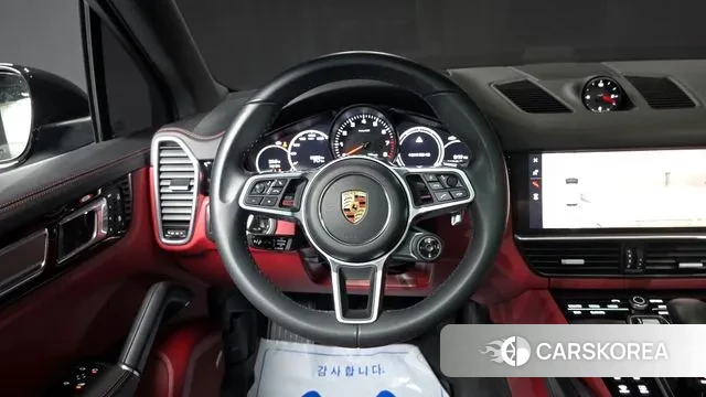 Porsche Cayenne (PO536) 2023 Черный из Кореи, фото 4